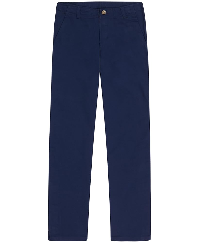 パンツ uniform experiment TAPERED CHINO PANTS Boys Wrinkle Resistant Belted Chino Pants - Uniform - BLUE